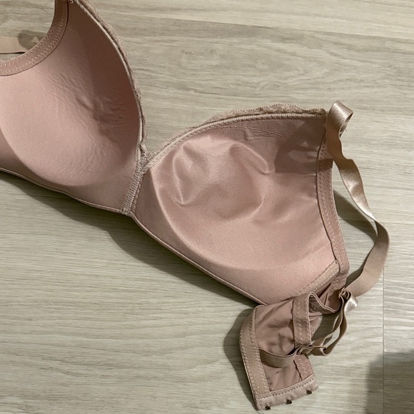 Angelina Women's Lace Trim Bras - Blue, Purple, and Tan - Picture 5 of 7